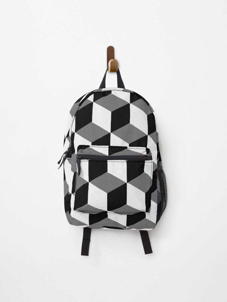 Thumbnail 1 of 3, Backpack, Cube Pattern designed and sold by LioDesing.