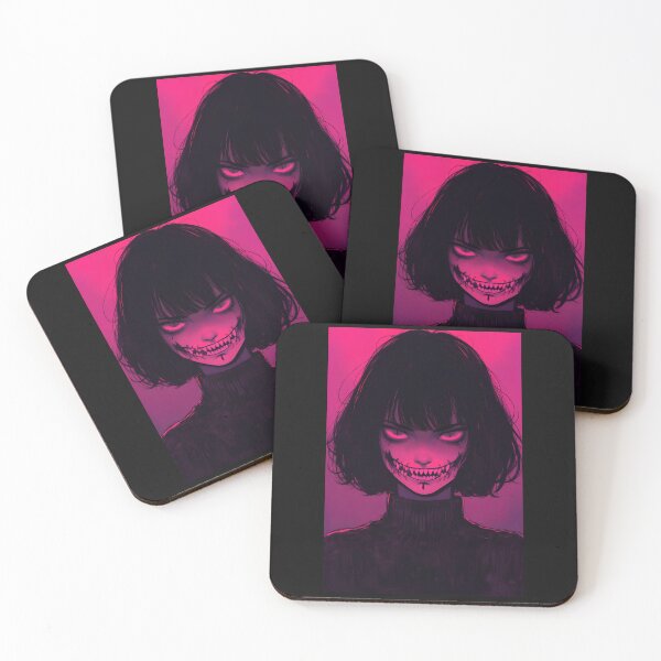 Item preview, Gothic Girl with Creepy Smile designed and sold by Itsheartshop.