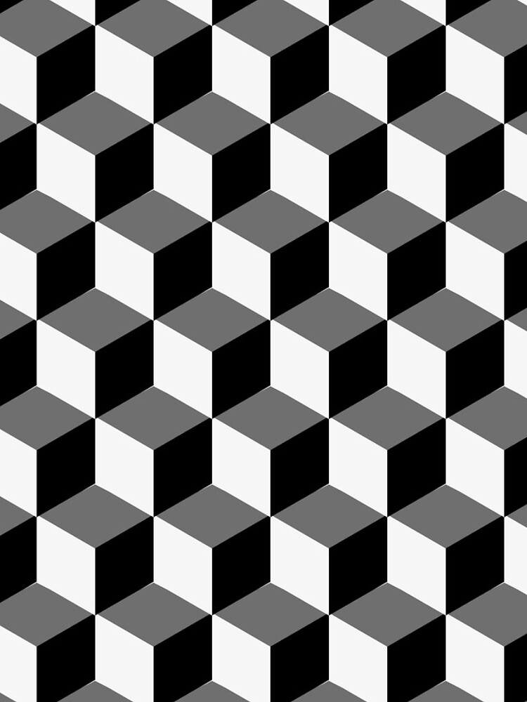 Thumbnail 4 of 4, iPhone Case, Cube Pattern designed and sold by LioDesing.