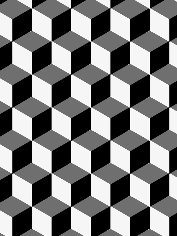 Thumbnail 4 of 4, iPhone Case, Cube Pattern designed and sold by LioDesing.