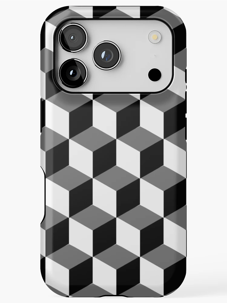 Thumbnail 1 of 4, iPhone Case, Cube Pattern designed and sold by LioDesing.
