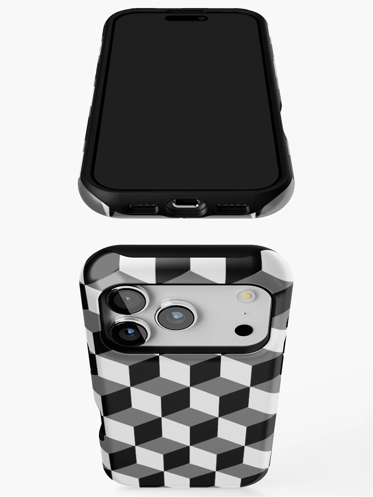 Thumbnail 3 of 4, iPhone Case, Cube Pattern designed and sold by LioDesing.