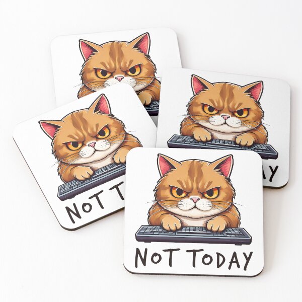 Item preview, Not Today, Internet Cat designed and sold by Kspirit Designs.