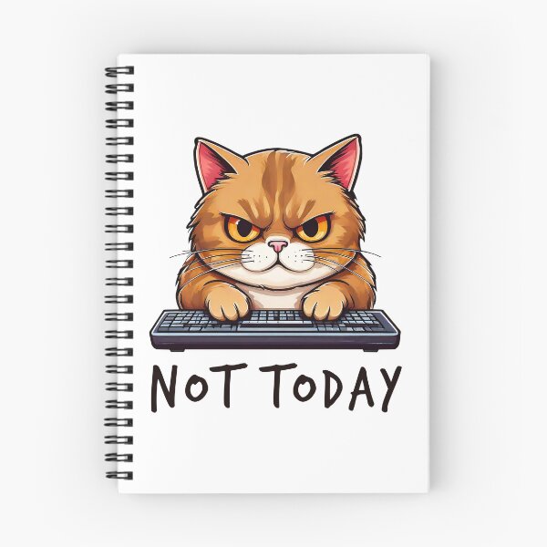 Item preview, Not Today, Internet Cat designed and sold by Kspirit Designs.