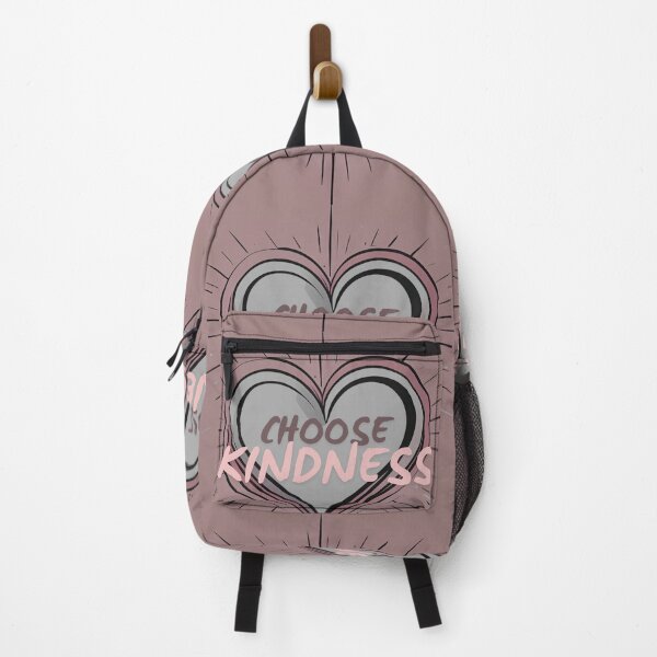 Item preview, Choose kindness: Pink and grey heart design designed and sold by Stefrait-7.