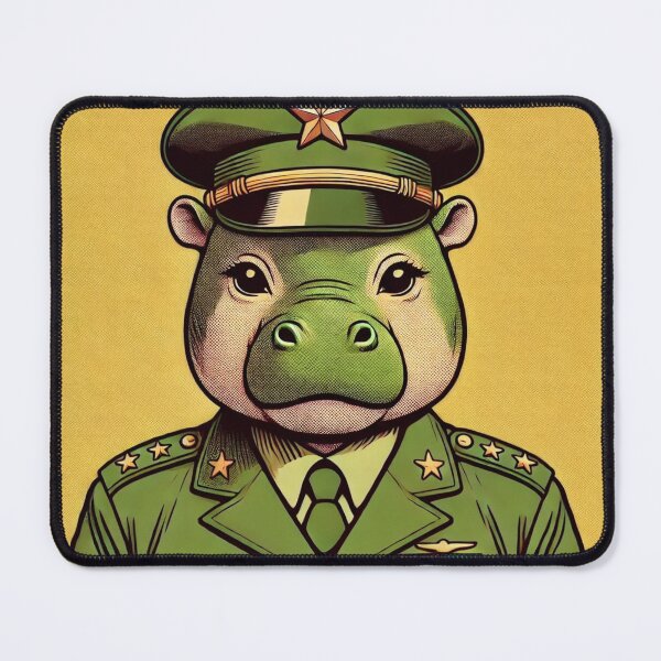 Item preview, "Viva Moo Deng" – Revolutionary Hippo Design Apparel & Gifts designed and sold by TacoFunDesigns.