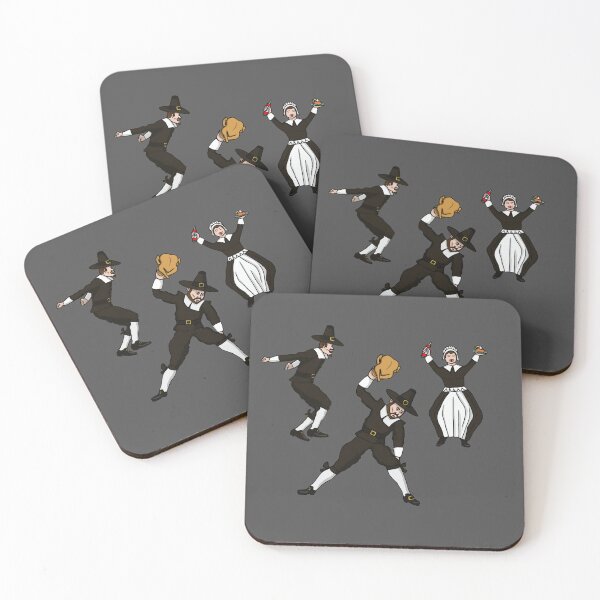 Item preview, Thanksgiving Pilgrims Funny Football Celebration  designed and sold by Bored Imagination .