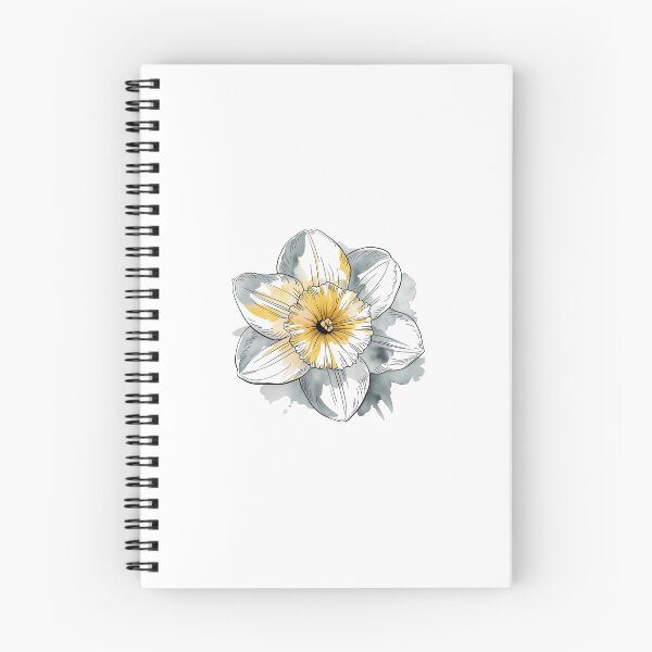 Item preview, luminous narcissus, flower pattern, flower power designed and sold by EMMonovi.