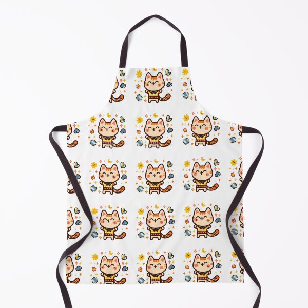 Item preview, KittyKat - Cute Smiley Cat with Flowers designed and sold by KittyKatCats.