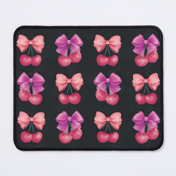 Item preview, Cherry with bow - purple and black designed and sold by AllegraMussato.
