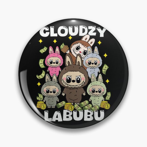 Item preview, C.l.o.u.d.z.y LABUBU Cute Funny Halloween designed and sold by Denenberg Jardel.