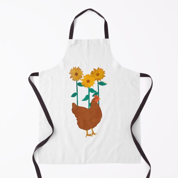 Item preview, Chicken and Sunflowers designed and sold by Booneb.