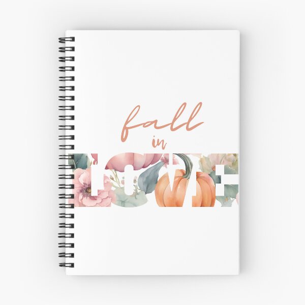 Item preview,  Fall in love, Fall Vibes  Flowers,  spirit week, vintage, watercolor pattern designed and sold by KolorellaS.