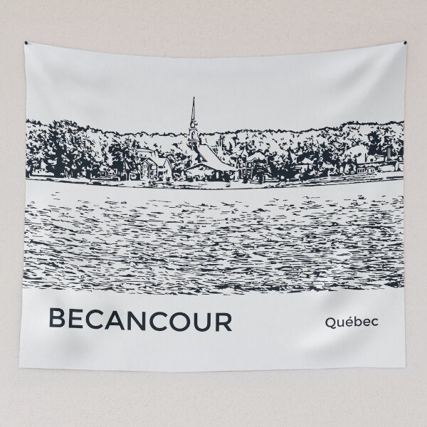 Item preview, Becancour Québec designed and sold by Lakeric Cityscapes.