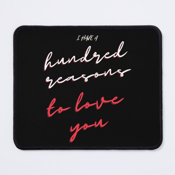 Item preview, Hundred Reasons to love you designed and sold by Piotr Rosiak.
