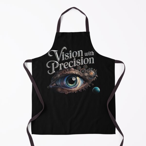 Item preview, Vision with Precision Humor Tshirt for doctors Ophthamologist designed and sold by Printek.