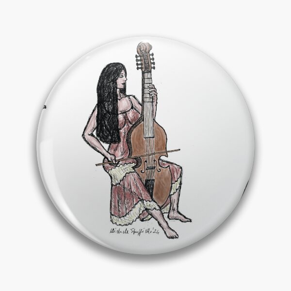 Item preview, Sounds of the past: the viola player designed and sold by VintageManiac.