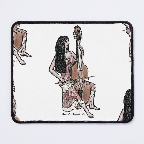Item preview, Sounds of the past: the viola player designed and sold by VintageManiac.
