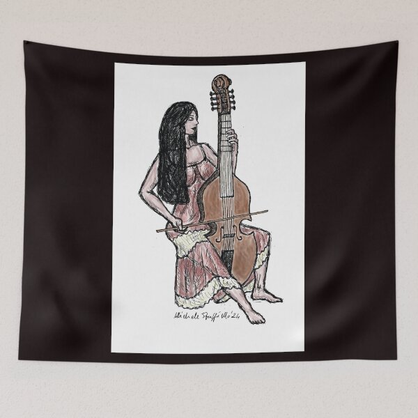 Item preview, Sounds of the past: the viola player designed and sold by VintageManiac.