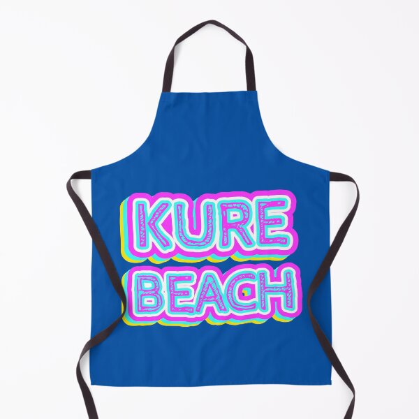 Item preview, Kure Beach Retro Typography designed and sold by ArtNoveltee.