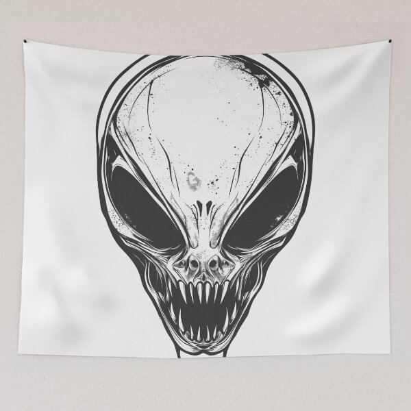 Item preview, Alien Face designed and sold by ocanamx.