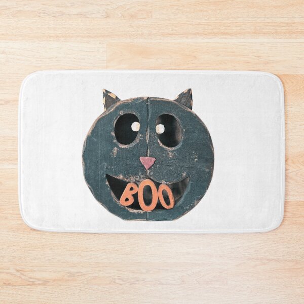 Item preview, Retro Vintage Halloween Black Cat Boo  designed and sold by SunandShade.