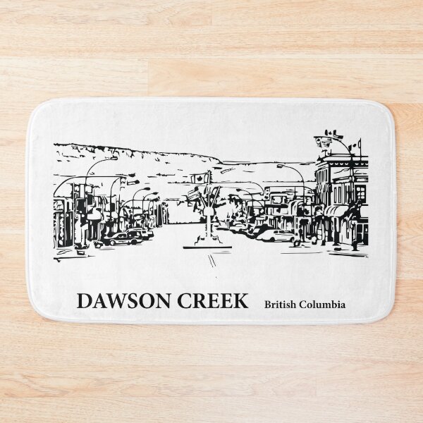 Item preview, Dawson Creek, Columbia Británica designed and sold by Lakeric Cityscapes.