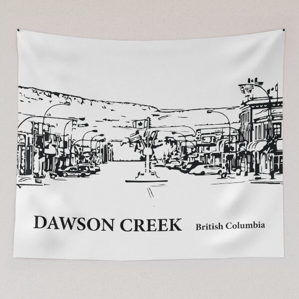 Item preview, Dawson Creek British Columbia designed and sold by Lakeric Cityscapes.