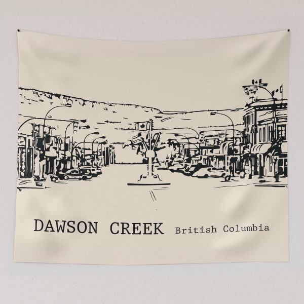 Item preview, Dawson Creek British Columbia designed and sold by Lakeric Cityscapes.