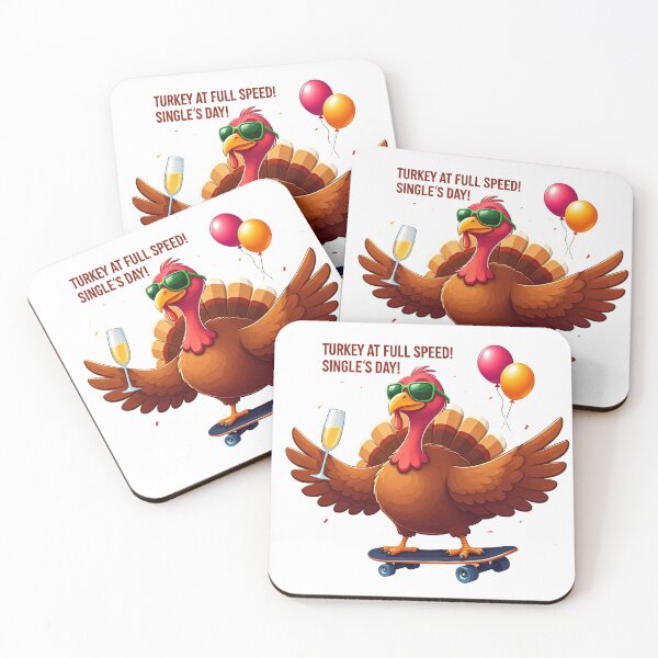 Item preview, Turkey at full speed! Single's Day! designed and sold by maritas22.