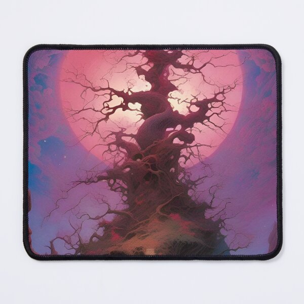 Item preview, In the Light of the Pink Moon - Dark Fantasy Art concept designed and sold by Delerat7.