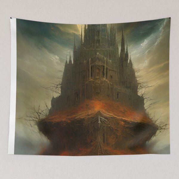 Item preview, Vampire's Dark Spires - Dark Fantasy Art concept designed and sold by Delerat7.