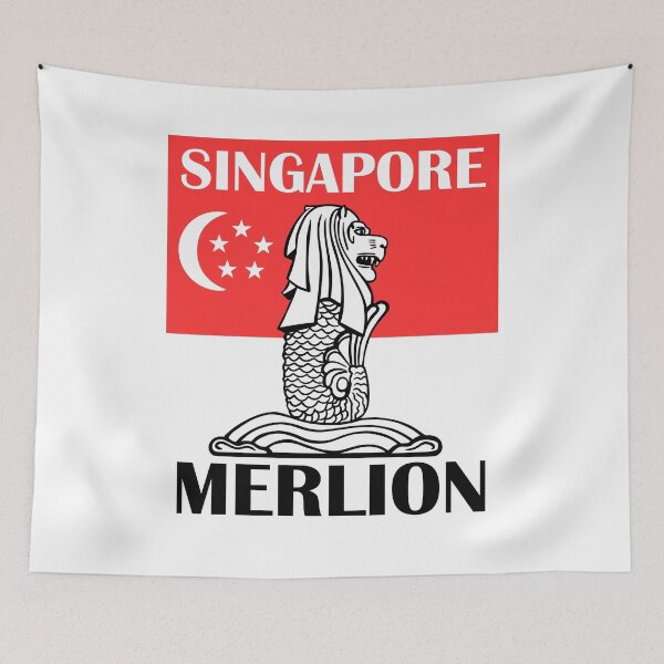 Item preview, Singapore Merlion designed and sold by Traveldrawings.