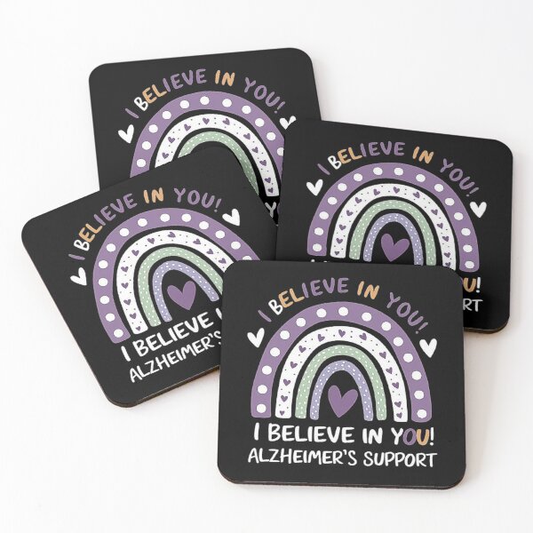 Item preview, I Believe in You Alzheimer’s Support Rainbow Design designed and sold by love3617.