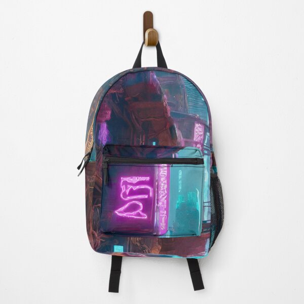 Item preview, Cyberpunk City Streets - Sci Fi Art concept designed and sold by Delerat7.