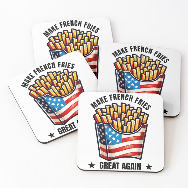 Item preview, Make French Fries Great Again Republican Shirt designed and sold by BluePlanetMerch.