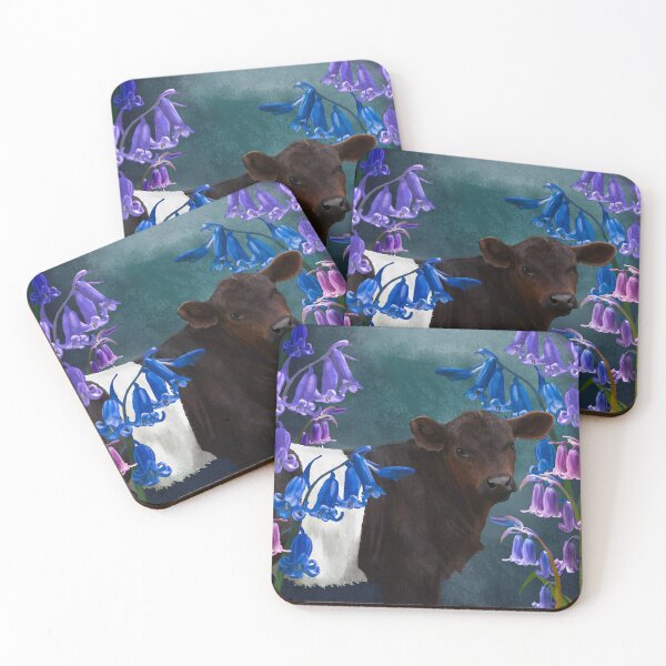 Item preview, Belted Galloway & Bluebells designed and sold by Booneb.