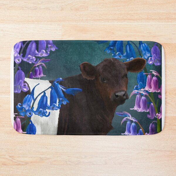 Item preview, Belted Galloway & Bluebells designed and sold by Booneb.