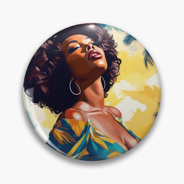 Item preview, Whimsical Patterns , Afro Woman designed and sold by digimart.