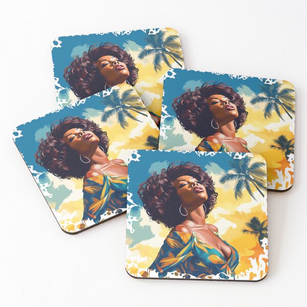 Item preview, Whimsical Patterns , Afro Woman designed and sold by digimart.
