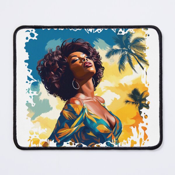 Item preview, Whimsical Patterns , Afro Woman designed and sold by digimart.