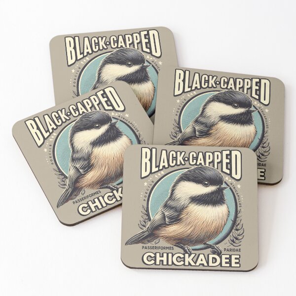 Item preview, Black-Capped Chickadee 2 designed and sold by theAVIARY7.