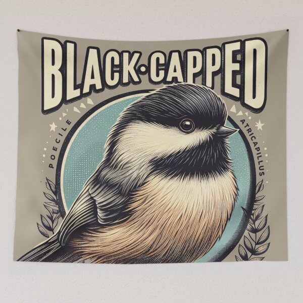Item preview, Black-Capped Chickadee 2 designed and sold by theAVIARY7.