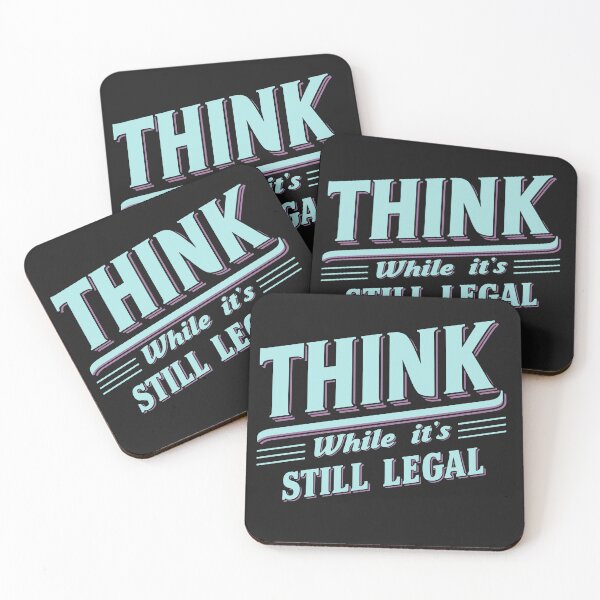 Item preview, Funny Think While It's Still Legal designed and sold by AlienOccupation.