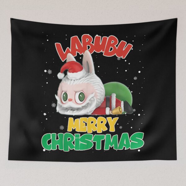 Item preview, Labubu The Monsters Christmas - Xmas S-A-N-T-A LABUBU Lover Cute designed and sold by Denenberg Jardel.