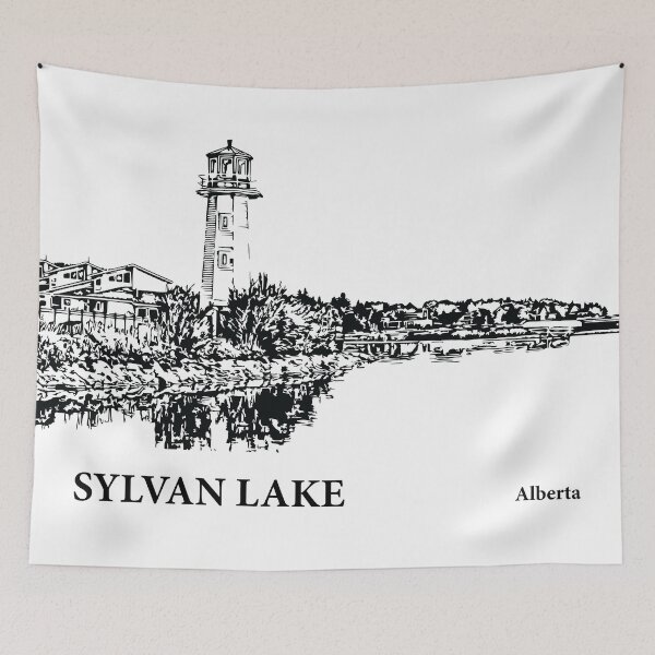 Item preview, Sylvan Lake Alberta designed and sold by Lakeric Cityscapes.