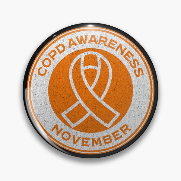 Item preview, COPD Awareness November Orange COPD Ribbon Campaign designed and sold by chrisrivait.