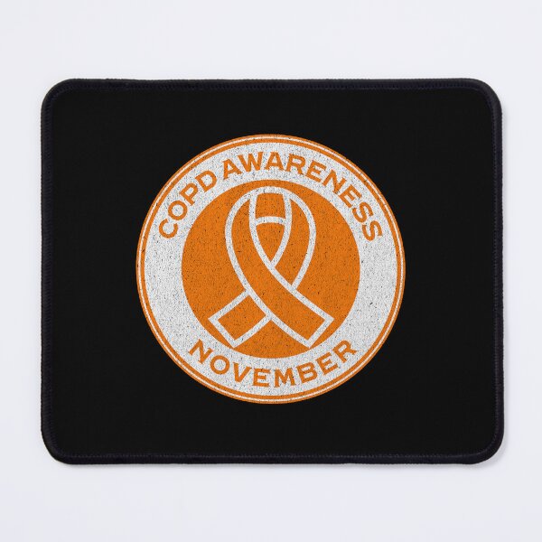 Item preview, COPD Awareness November Orange COPD Ribbon Campaign designed and sold by chrisrivait.