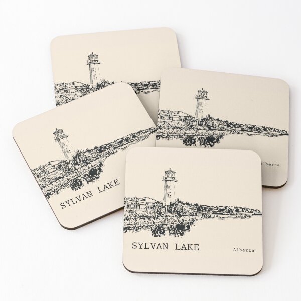 Item preview, Sylvan Lake Alberta designed and sold by Lakeric Cityscapes.