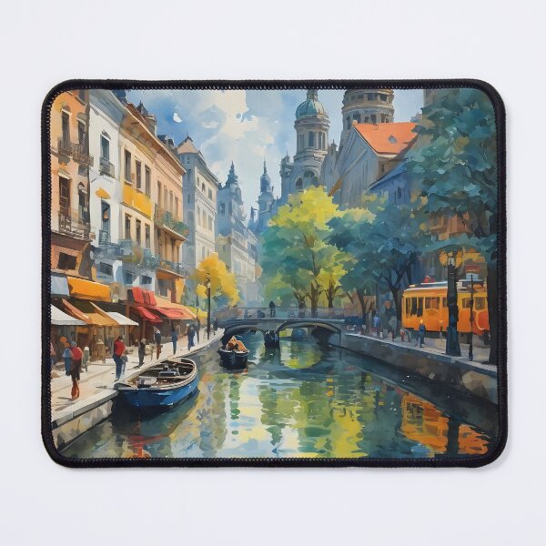 Item preview, Old Town River designed and sold by Paw's Arts.